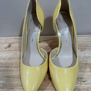 Jessica Simpson Sunny Yellow Heels